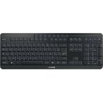 Cherry Stream Ultimate Tastatur AZERTY FR Layout USB Bluetooth LED Schwarz