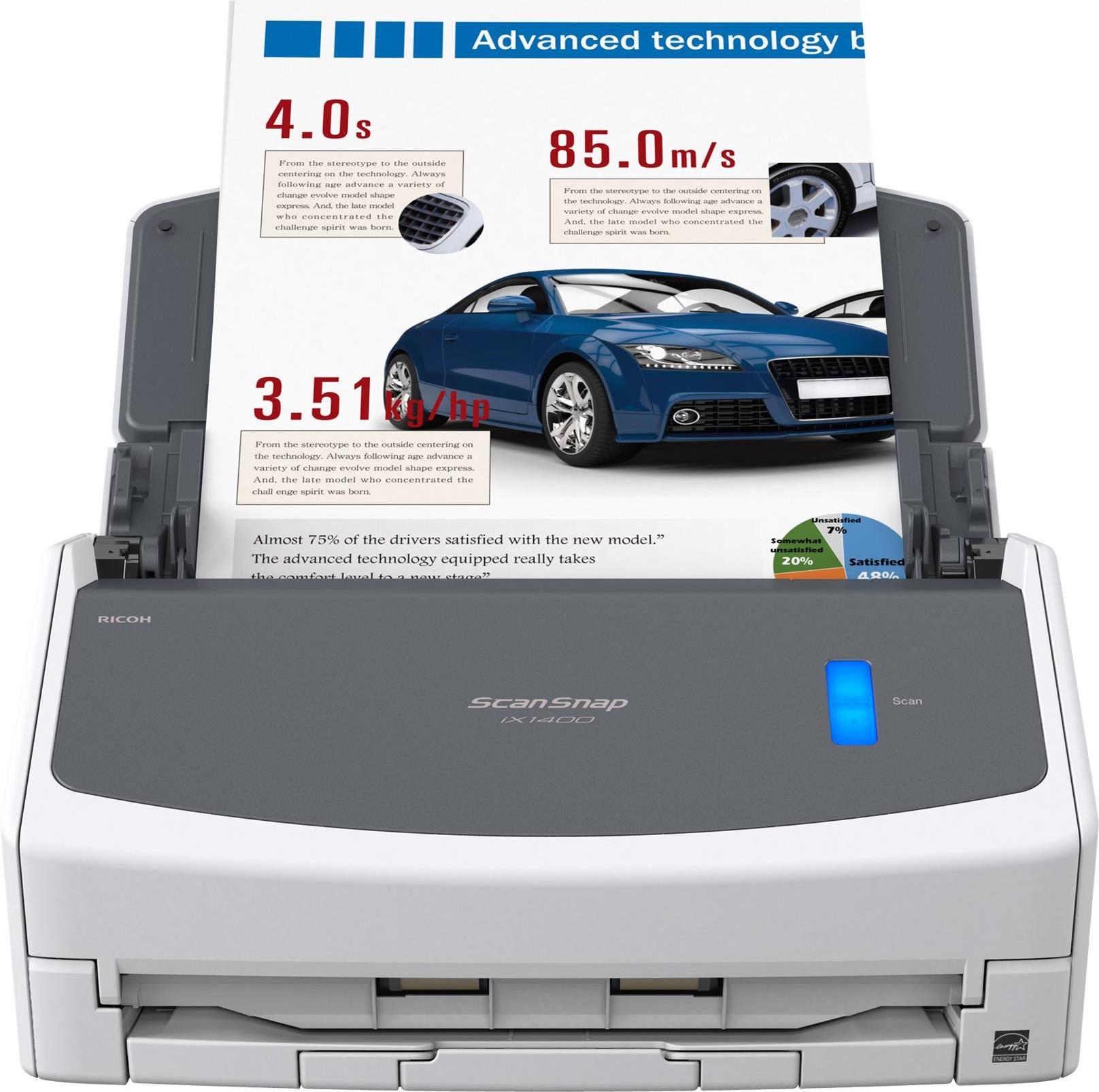 Ricoh ScanSnap iX1400 A4 600 x 600 dpi USB 3.2 Duplex Weiß
