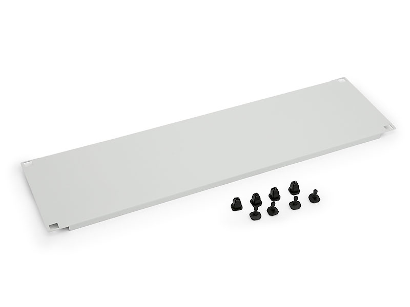 Triton RAB-ZP-X31-A1 Rack-Leerkonsole 1U 19" Schwarz, RAL 9005