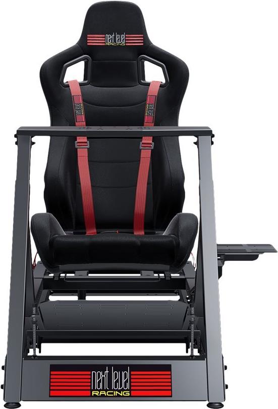 Next Level Racing GTtrack Rennsimulator-Cockpit Schwarz/Rot