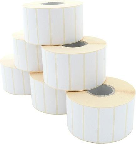 ARTDEV Etikettenrolle - Thermotransfer, 60 x 20mm, D110mm, Kern 40, 2600 Etiketten/Rolle, ablösbar (ETA 060-020 K40 D110)