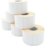 ARTDEV Etikettenrolle - Thermotransfer, 60 x 20mm, D110mm, Kern 40, 2600 Etiketten/Rolle, ablösbar (ETA 060-020 K40 D110)