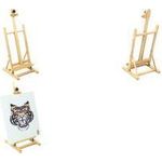 kangaro Tisch-Staffelei, groß, Kiefernholz Maße: (B)340 x (T)370 x (H)800-1.130 mm, für Leinwände - 1 Stück (K-830004)