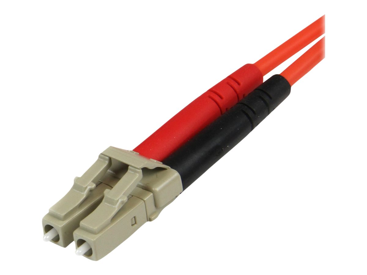 StarTech.com Glasfaser-Patchkabel LC auf ST 5 m OM2 Multimode Duplex 50/125 LSZH Orange