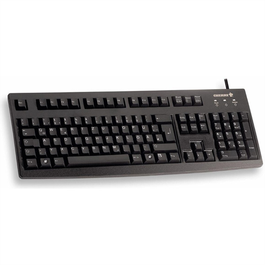CHERRY G83-6105 Tastatur USB QWERTZ Deutsch Schwarz