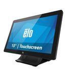 Elo 1509L, 39,6cm (15.6"), Projected Capacitive, 10 TP, USB, Kit (USB), schwarz Touchmonitor, Bildschirmdiagonale: 39,6 cm (15.6"), Projected Capacitive, Multi Touch (10 Punkte), Auflösung: 1366x768 Pixel, VESA Mount (100x100 mm, 75x75 mm), Reaktionszeit: 12ms, Helligkeit 250cd, Blickwinkel 90/60°(H/V), Kontrast: 500:1, Clear Glass, Anschluß: USB (Typ B), VGA, HDMI, inkl.: Kabel (USB, VGA), Netzteil, Netzkabel (EU), QSG, Farbe: schwarz (E551755)