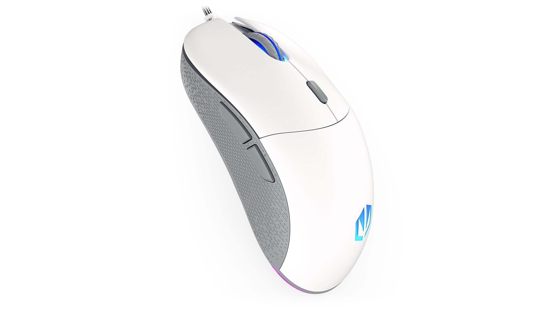 Endorfy GEM Plus Onyx Gaming-Maus USB-A Weiß