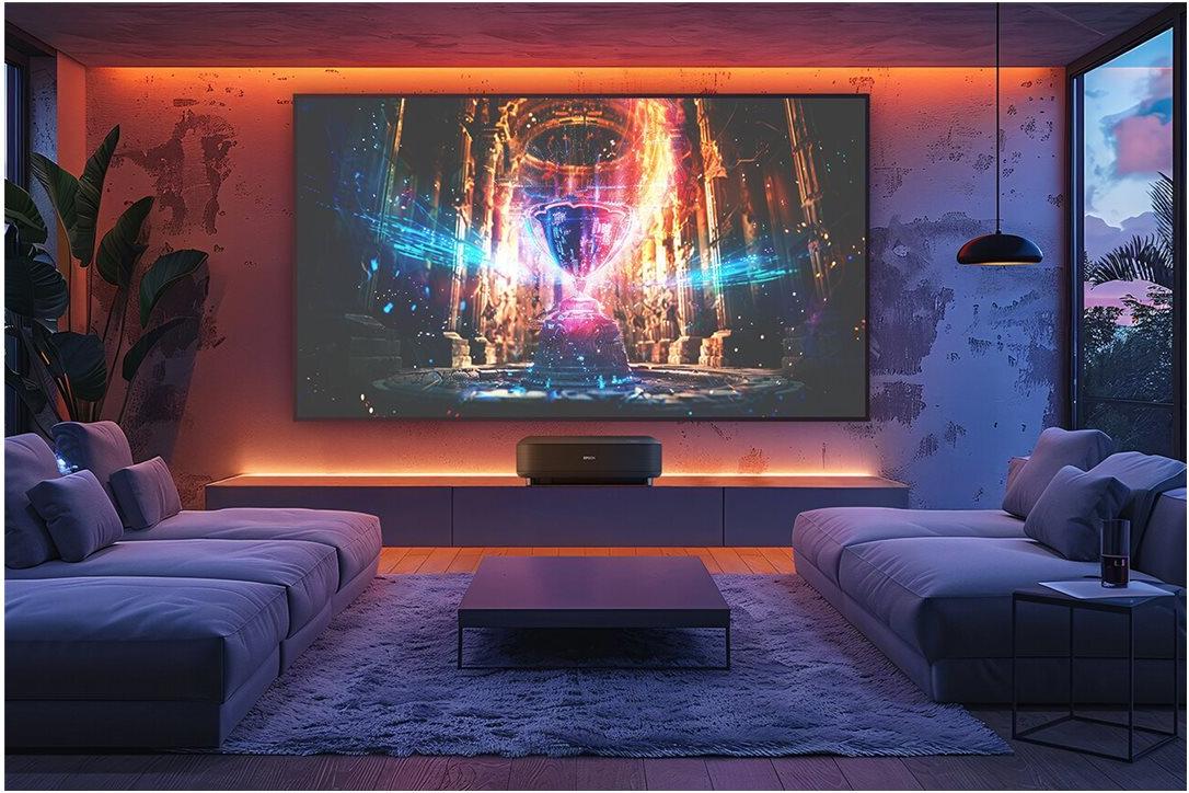 Epson Lifestudio Grand EH-LS670B - 3-LCD-Projektor (V11HB82140)