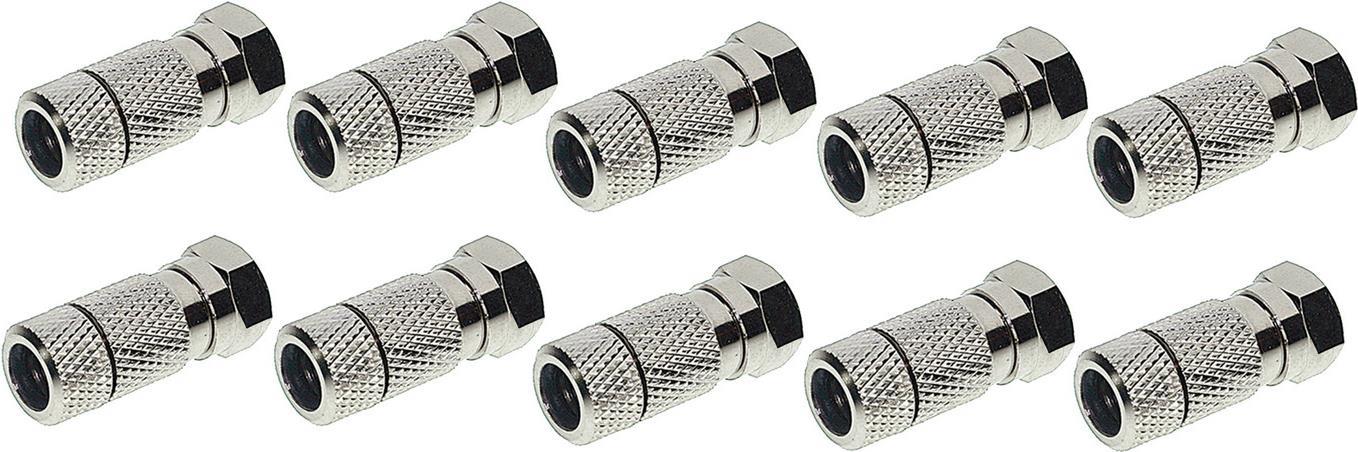 shiverpeaks ®-BASIC-S--F-Stecker 6,7, mit Dichtungsring, mit großer Mutter-VE10 (BS85009-R10)