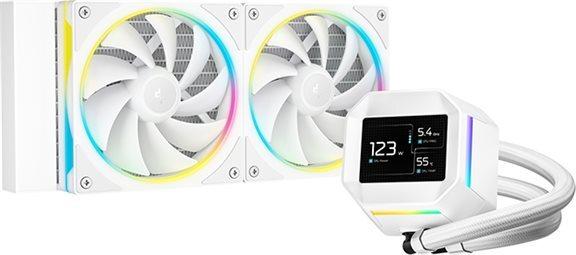 K Cooler Wasserkühlung Deepcool LM240 White (R-LM240-WHDMMC-1)