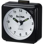 Hama A50 Quarztischuhr Schwarz Quadratisch (00186329)