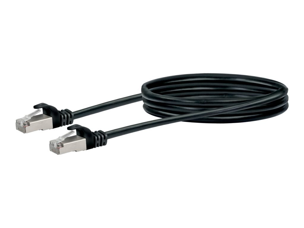 Schwaiger CKB6025 053 Netzwerkkabel 2,5 m Cat6 SF/UTP (S-FTP) Schwarz