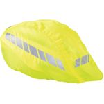 Hama Helmüberzug für Fahrradhelme, reflektierend, wasserabweisend, Neongelb (00095639)