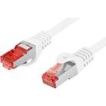 Lanberg Patchkabel CAT.6 S/FTP LSZH CU 1,0m Fluke Zert. wß (PCF6-10CU-0100-W)
