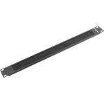 Lanberg Bürstenleiste 48,30cm (19") 1U schwarz (AK-1101-B)