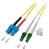 EFB-Elektronik Duplex Jumper LC/APC-SC 9/125µ, OS2, LSZH, gelb, 2.0mm, 1m Hersteller: EFB Elektronik (O0383.1)