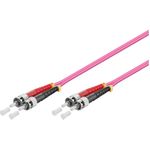 Patchkabel LWL Duplex OM4 (Multimode, 50/125) ST/ST, 0,5m, Good Connections® (LW-8005ST4)