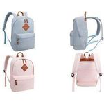BESTLIFE School Notebook-Rucksack COL-CAKE, rosa mit gepolsterten Tragegurten und Tragegriff, Fach für - 1 Stück (BB-3542P)