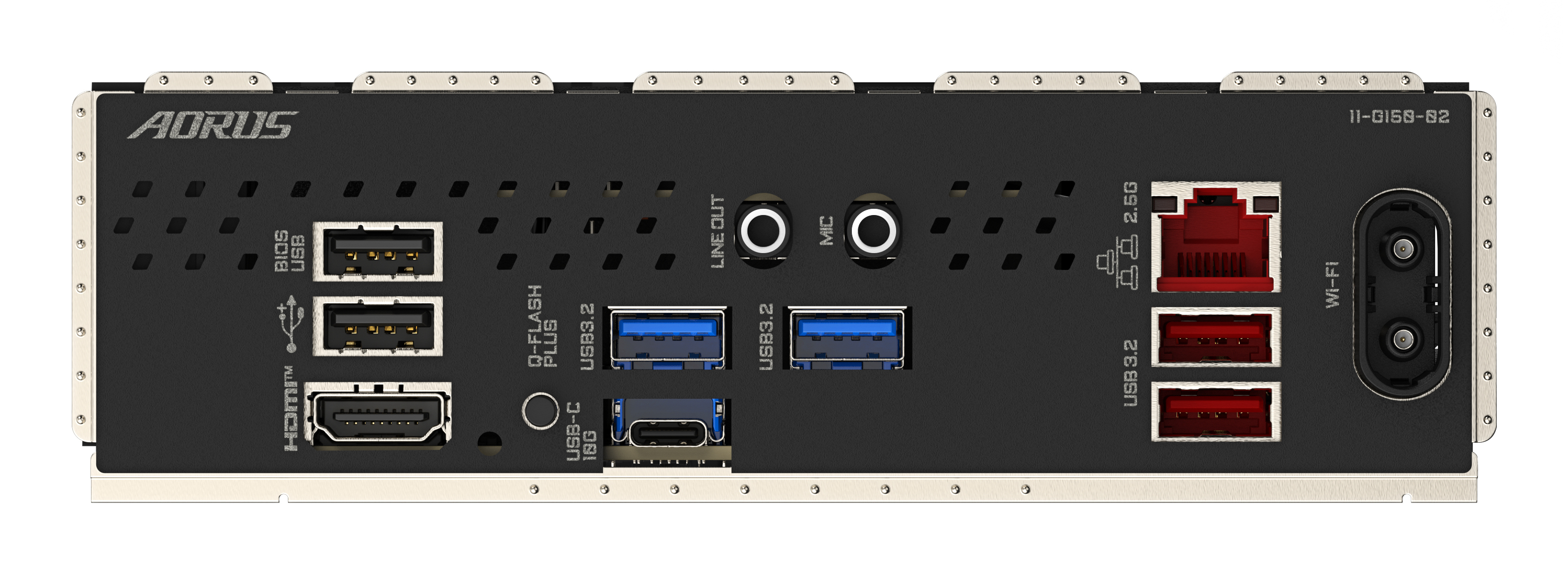 Gigabyte AORUS B850I PRO Mainboard AM5 DDR5 Mini-ITX Schwarz, Braun