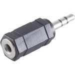 S/CONN maximum connectivity Adapter, Klinkenstecker Stereo 3,5mm auf Klinkenkupplung Mono 3,5mm (57016)