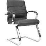 TOPSTAR Besucherstuhl TD Lux 15 8789A80 Leder schwarz (8789A80)