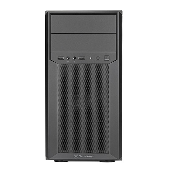 SilverStone FARA 313 Micro-ATX Tower-Gehäuse Schwarz