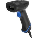 Newland HR33 Marlin, CMOS, 2D, Kit (USB, gedreht) Handscanner, 2D, Imager (Belichtung: weiß), OCR, inkl.: Kabel (USB, gedreht), Smartstand, Schutzart: IP52 (NLS-HR3300-SA)
