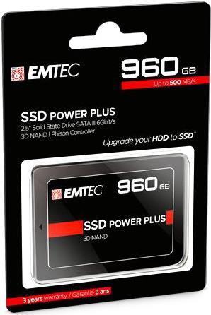 EMTEC X150 Power Plus 3D NAND (ECSSD960GX150)