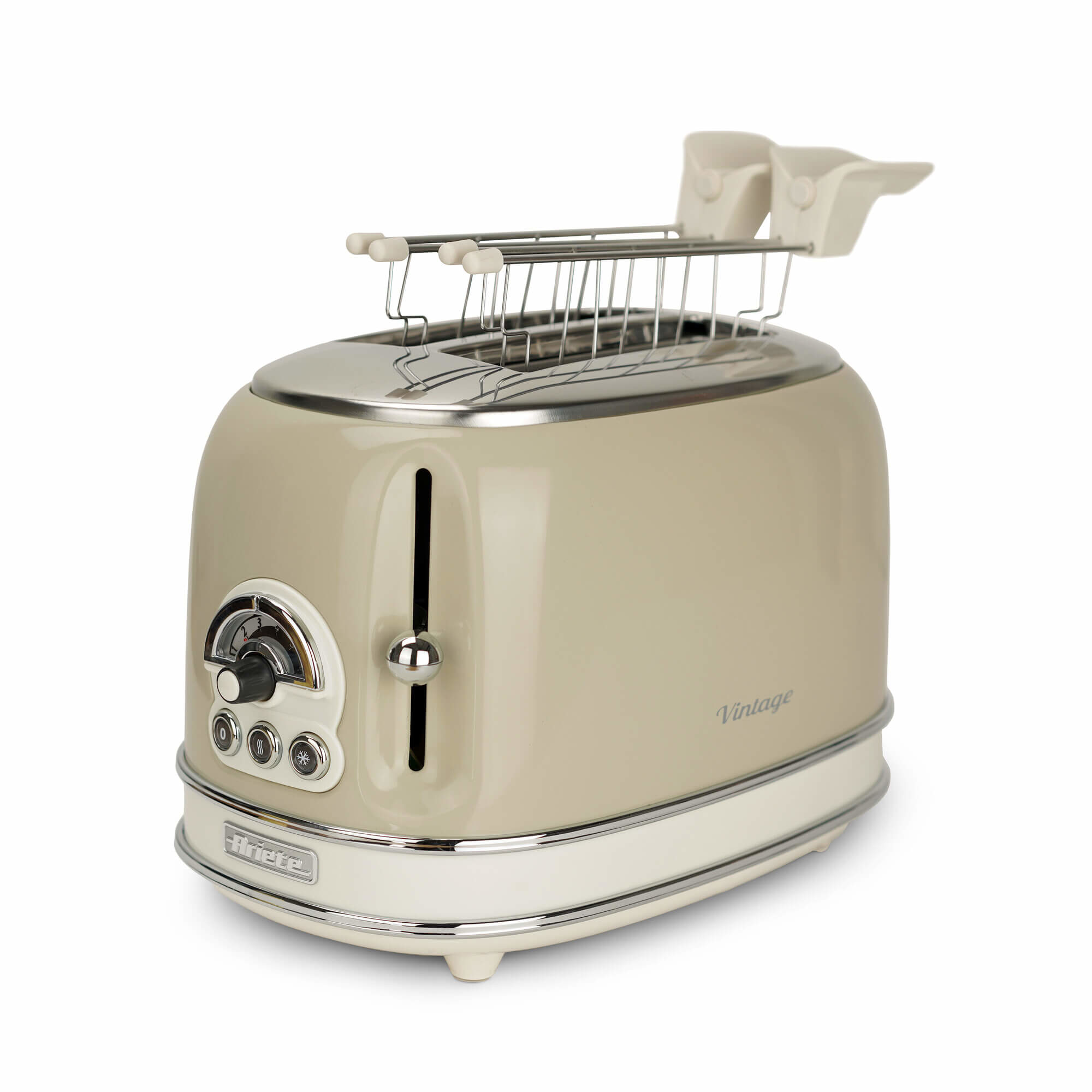 Ariete 155 Vintage Toaster 2 Scheiben 810 W Beige