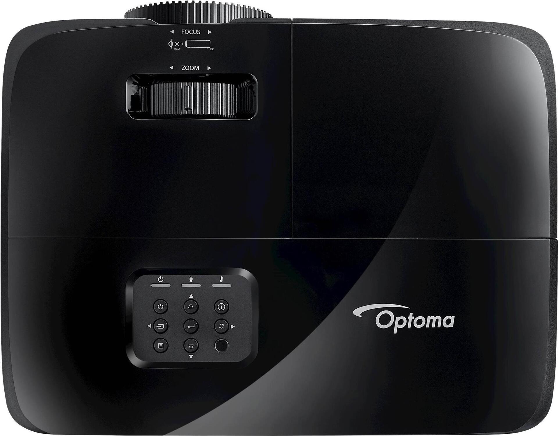 OPTOMA W381 DLP Video v WXGA 1280x800 3900Lumens 25000:1 VGA HDMI VGA OUT Speaker 10W