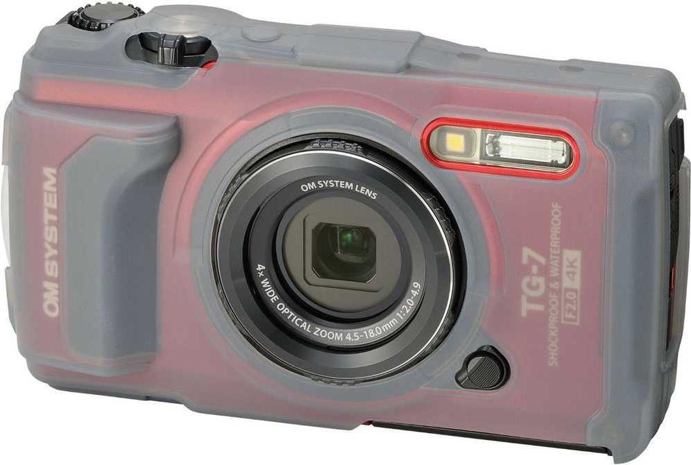 OM System CSCH-128 Kamerahülle Silcon grau (V656065XW000)