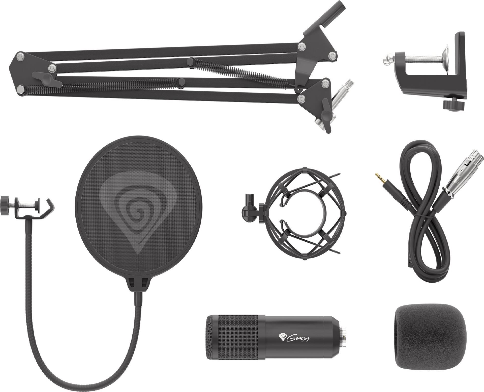 Genesis Radium 300 XLR XLR-Mikrofon Schwarz