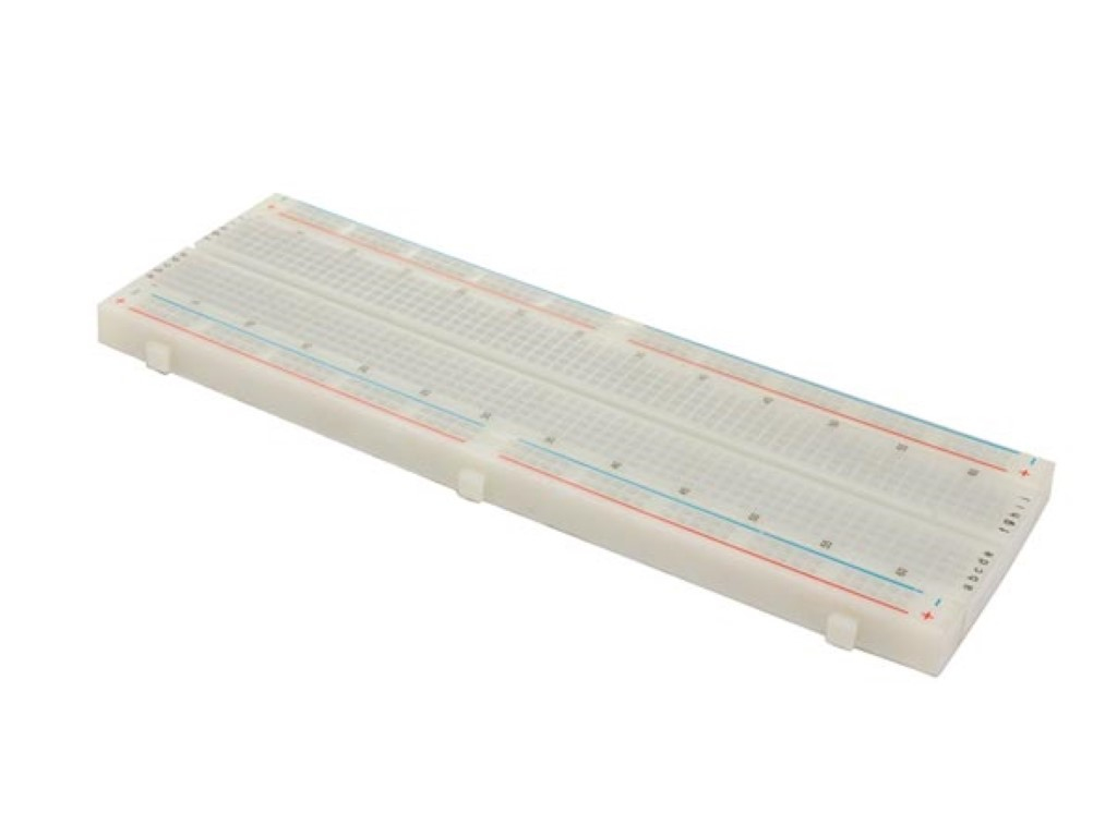 Velleman VTBB2 Testplatine ABS Synthetik Weiß
