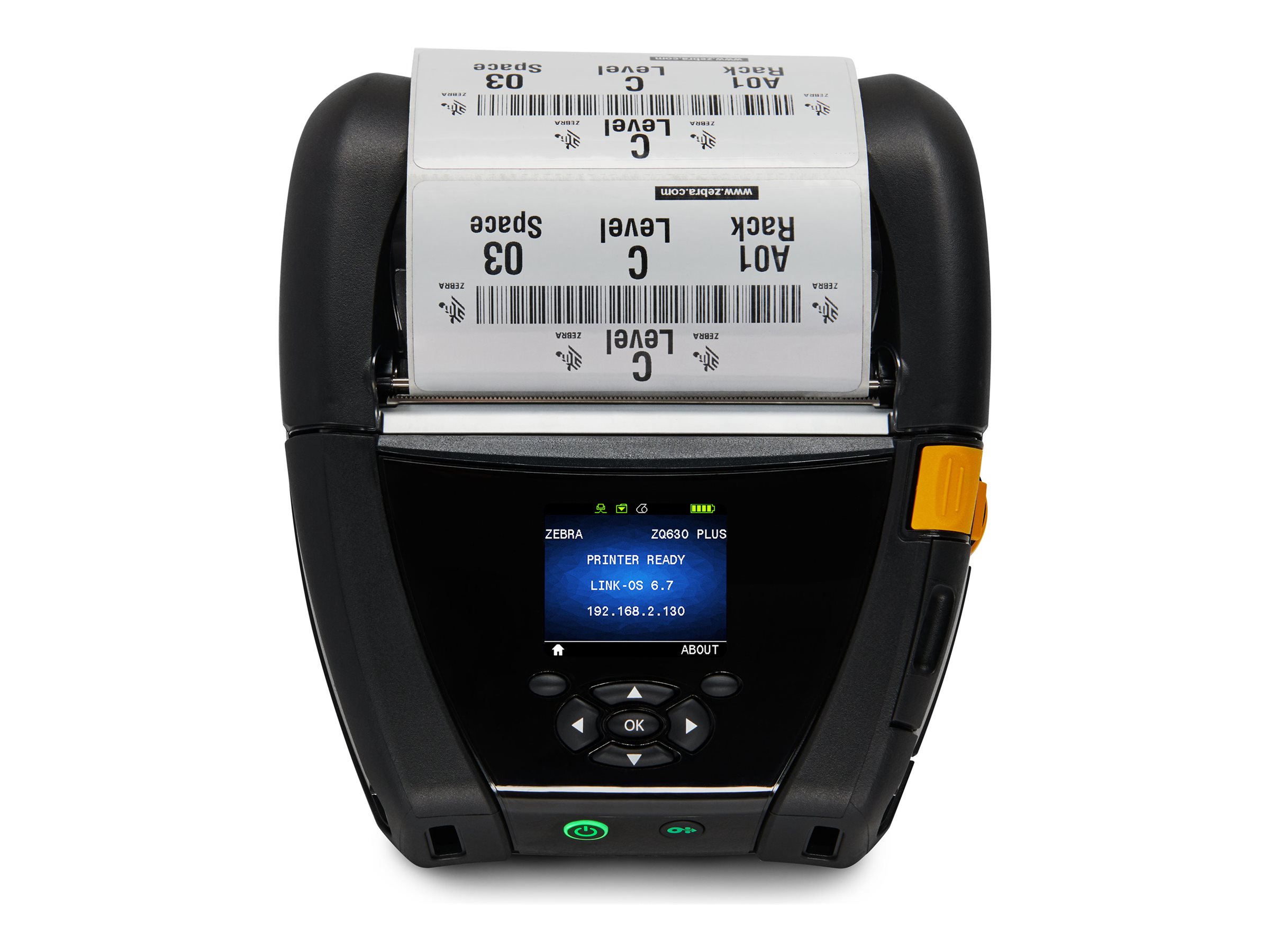 Zebra ZQ630 Plus Mobildrucker Thermodirekt 203 dpi Wi-Fi 6 Bluetooth 112 mm Medienbreite