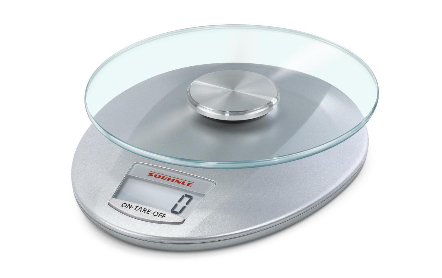 Soehnle Roma Silver Digitale Küchenwaage 5 kg Silber