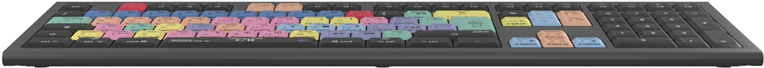 Logickeyboard Adobe Premiere Pro CC Astra 2 Tastatur USB QWERTZ Deutsch Grau (LKB-PPROCC-A2M-DE)