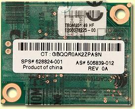 HP SP/CQ Board Modem Modul 56K (628824-001)