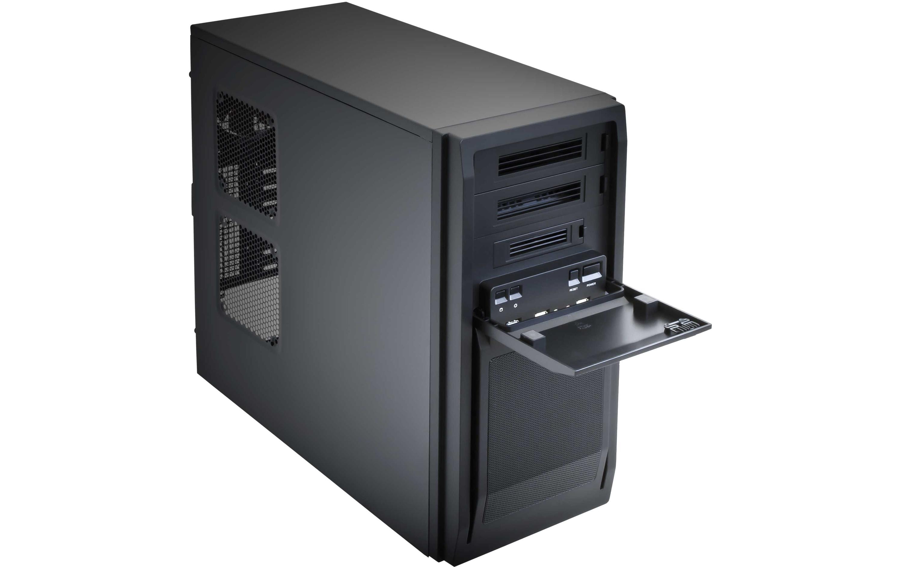Chieftec LIBRA Series LF-02B Midi Tower ATX Schwarz