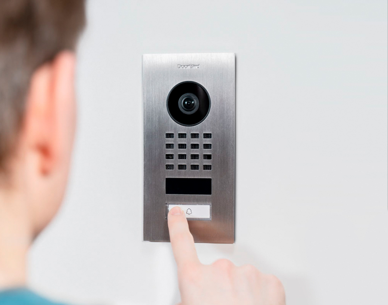 DoorBird D1101V IP Video Türstation Unterputz Edelstahl V4A