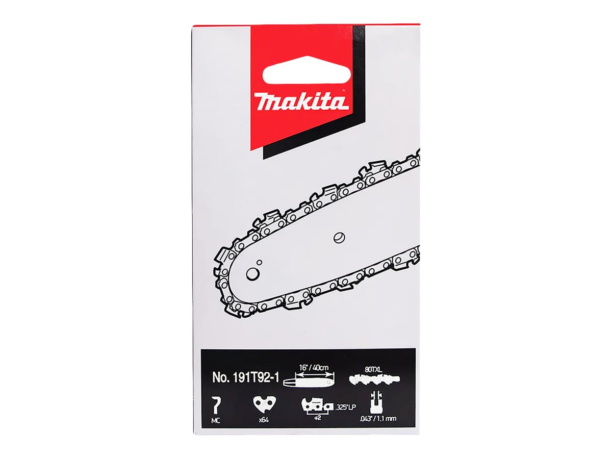 Makita 191T92-1 80TXL Sägekette 40 cm 1,1 mm Nutbreite 64 Treibglieder