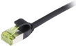 Synergy 21 Patchkabel RJ45 CAT6A 500Mhz schwarz S/FTP slimline rund d (S217920)