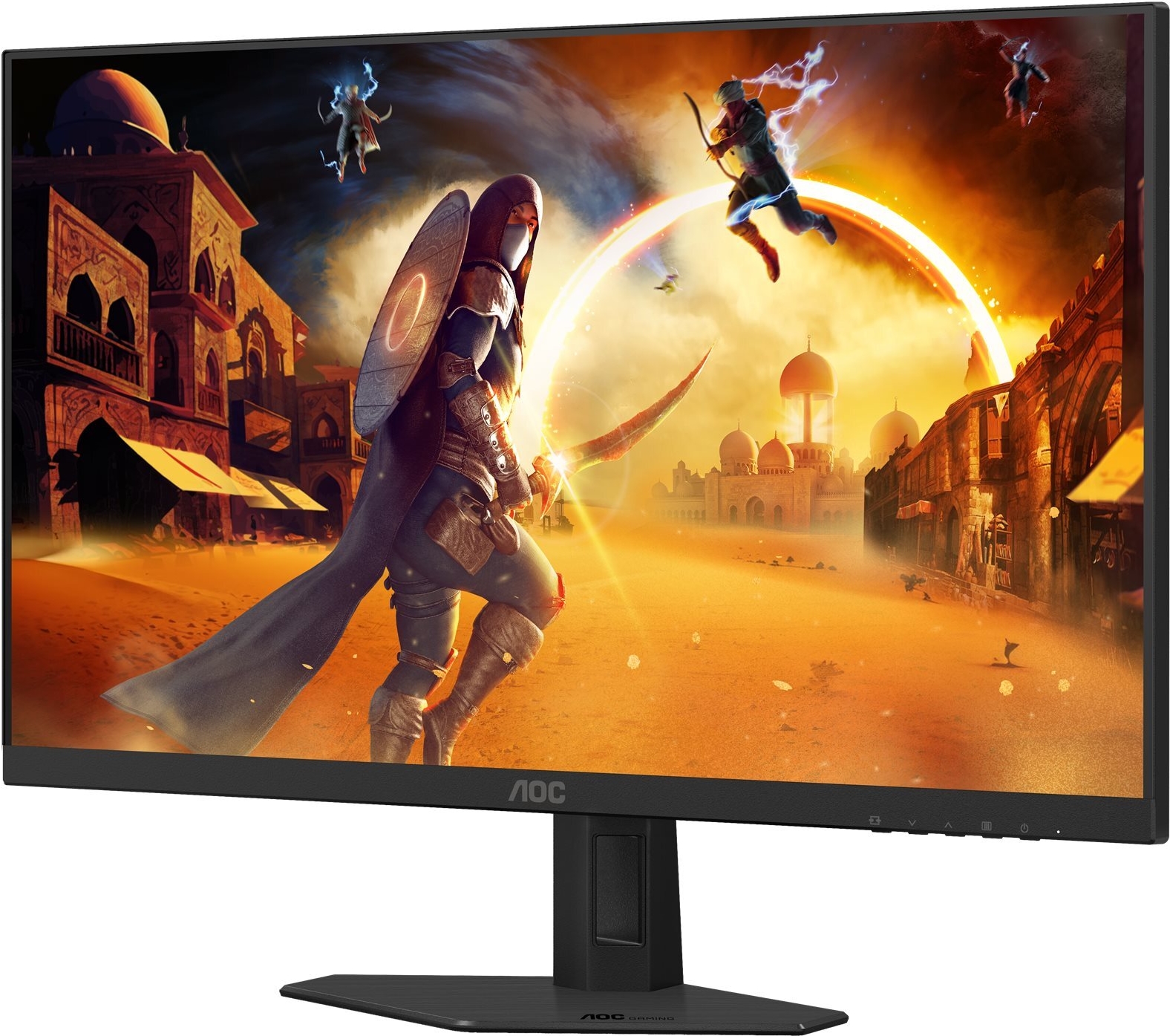 AOC Gaming 27G4HRE 27" Full HD 200 Hz Fast IPS Schwarz, Rot