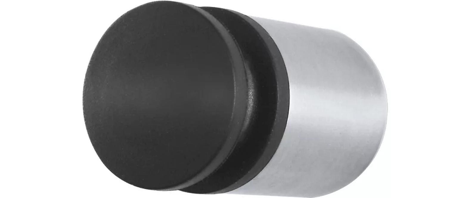blomus ENTRA Wandtürstopper 2,5 cm Schwarz, Silber