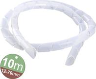 Quadrios 2111C143 Spiralschlauch 12 bis 70 mm Weiß 1 Set (2111C143)