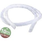 Quadrios 2111C143 Spiralschlauch 12 bis 70 mm Weiß 1 Set (2111C143)