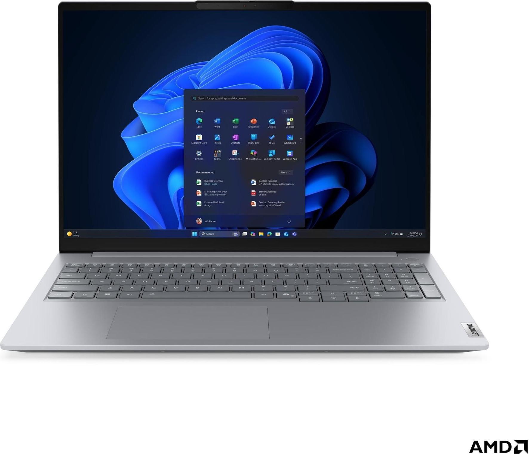 Lenovo ThinkBook 16 G9 16" AMD Ryzen 7 250 32 GB RAM 512 GB SSD Arctic Grey