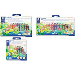 STAEDTLER Hexagonal-Buntstift buddy,12er Kartonetui +Spitzer Der ideale erste Kinderbuntstift! 7,60cm (3") 1: Bunt-, Wachsmal - 1 Stück (140 C12)