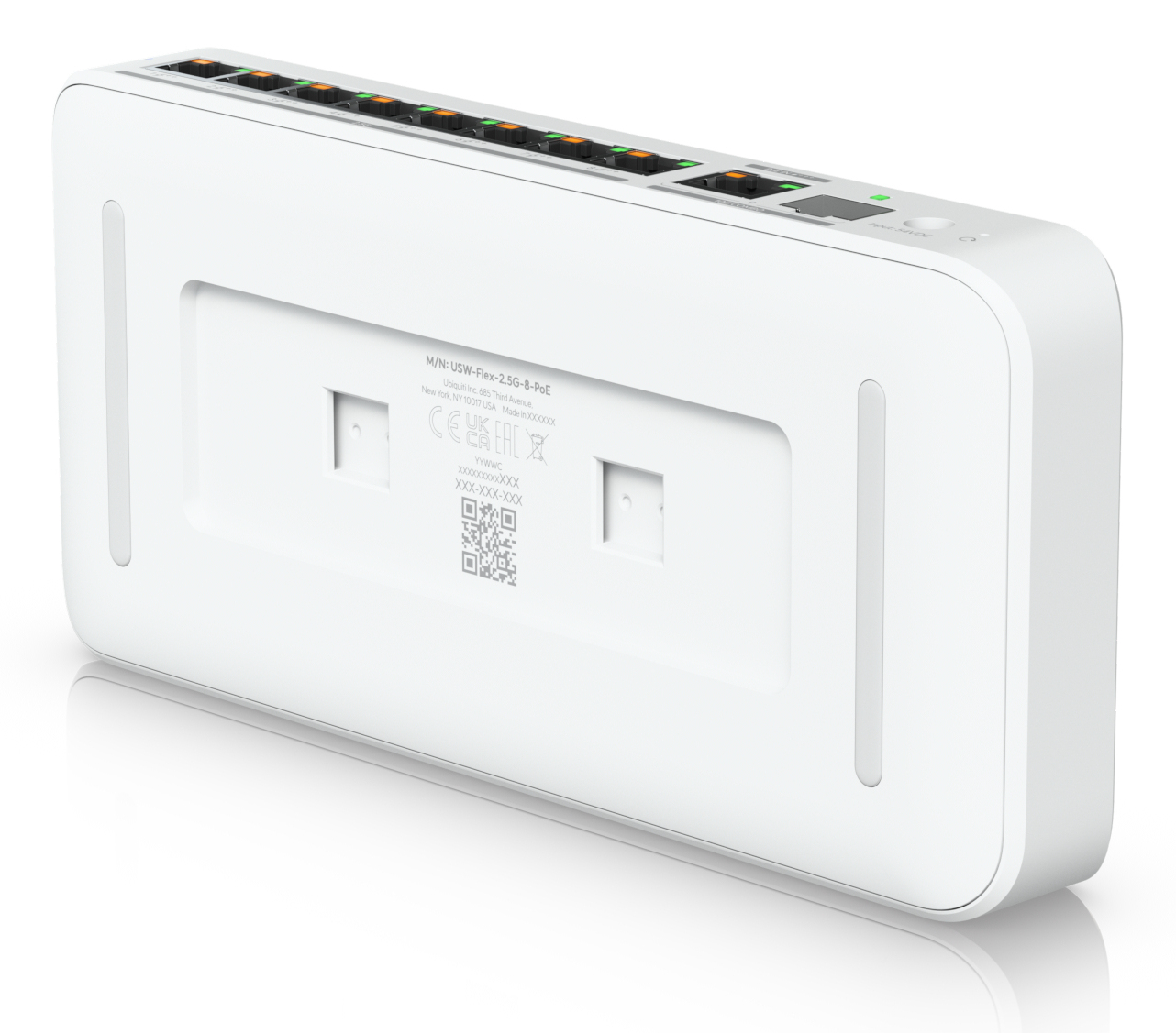 Ubiquiti UniFi Flex 2.5G PoE Managed Switch Weiß