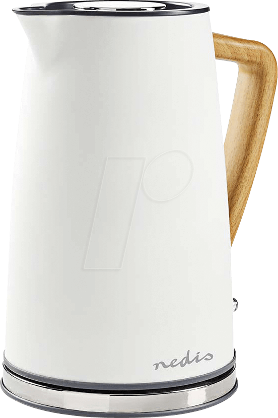 NEDIS N KAWK510EWT - Wasserkocher 1,7 l, Soft-Touch, weiß (KAWK510EWT)