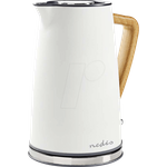 NEDIS N KAWK510EWT - Wasserkocher 1,7 l, Soft-Touch, weiß (KAWK510EWT)